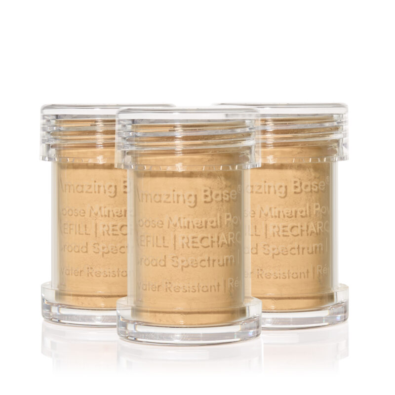 Golden Glow Amazing Base® Loose Mineral Powder SPF Ανταλλακτικές κάψουλες(3)