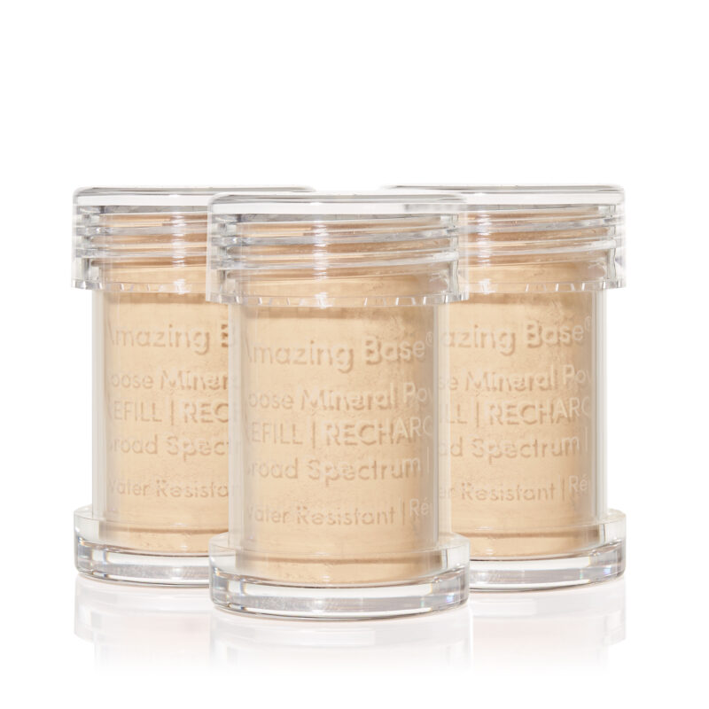 Satin Amazing Base® Loose Mineral Powder SPF Ανταλλακτικές κάψουλες(3)