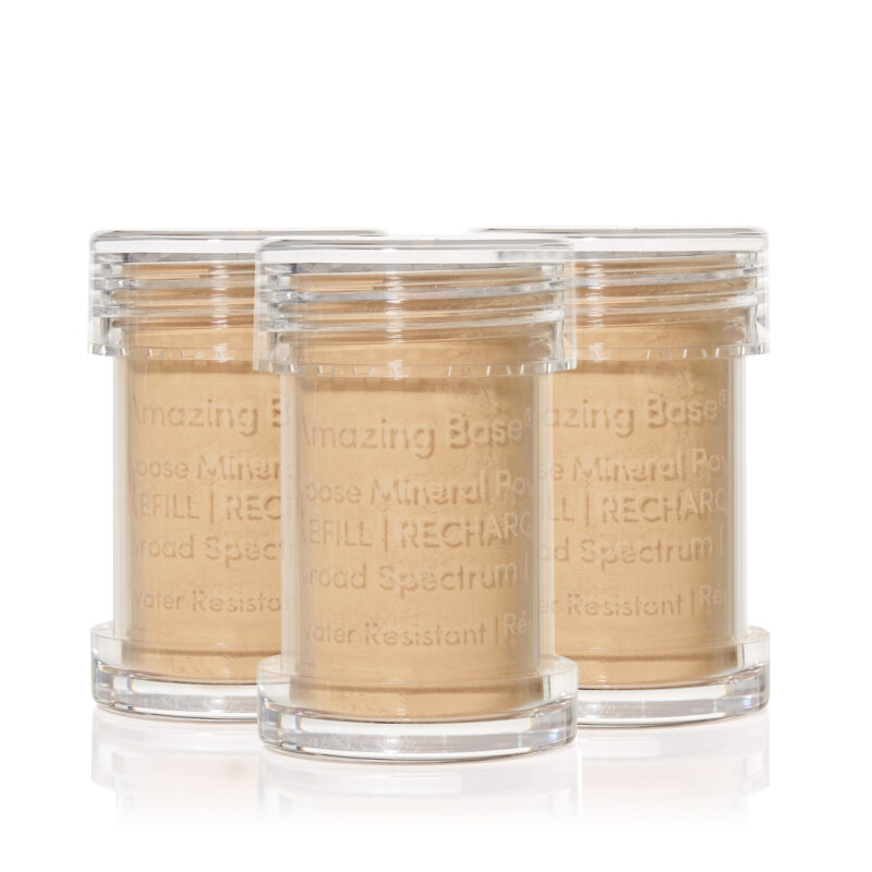 Warm Sienna Amazing Base® Loose Mineral Powder SPF Ανταλλακτικές κάψουλες(3)