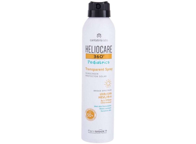 HELIOCARE PEDIATRICS TRANSPARENT SPRAY SPF 50+ 200ML