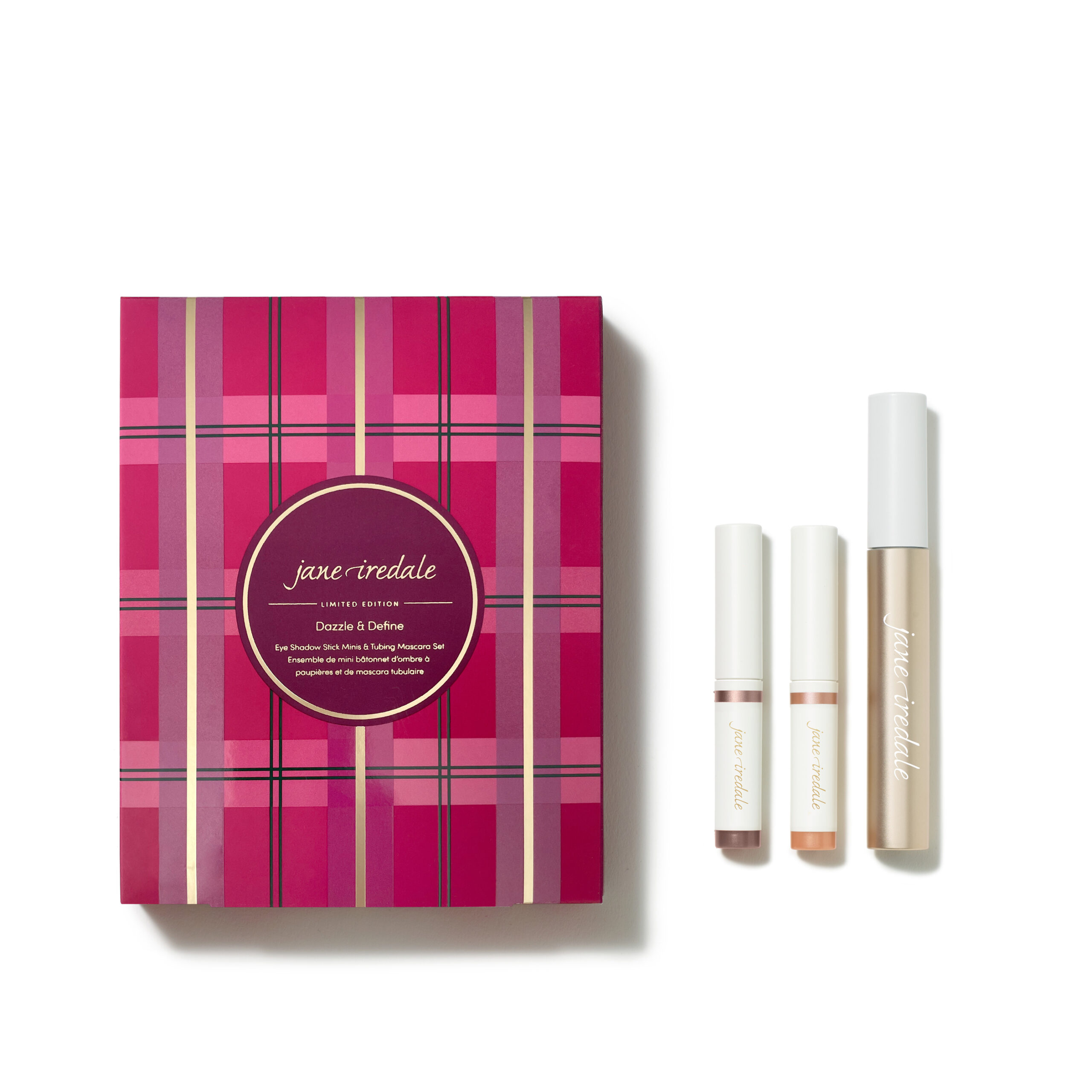 DAZZLE & DEFINE EYE SHADOW STICK MINI & TUBING MASCARA SET